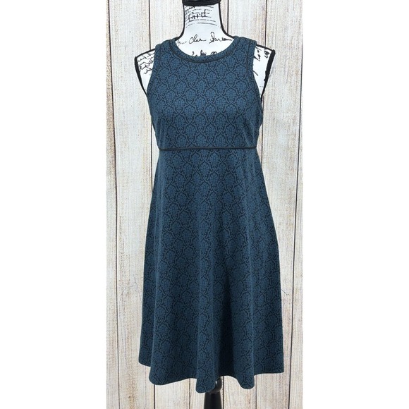 Ann Taylor LOFT Dress Size 4 Maternity Filigree Jacquard Knit Fit & Flare‎ NWT - Picture 1 of 8